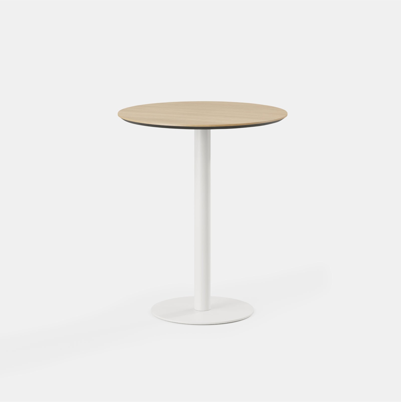 Top Color:Woodgrain; Leg Color:Powder White; Height:Standing Height