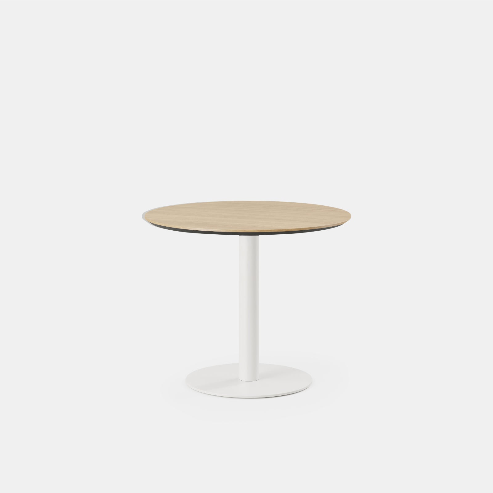 Top Color:Woodgrain; Leg Color:Powder White; Height:Seated Height