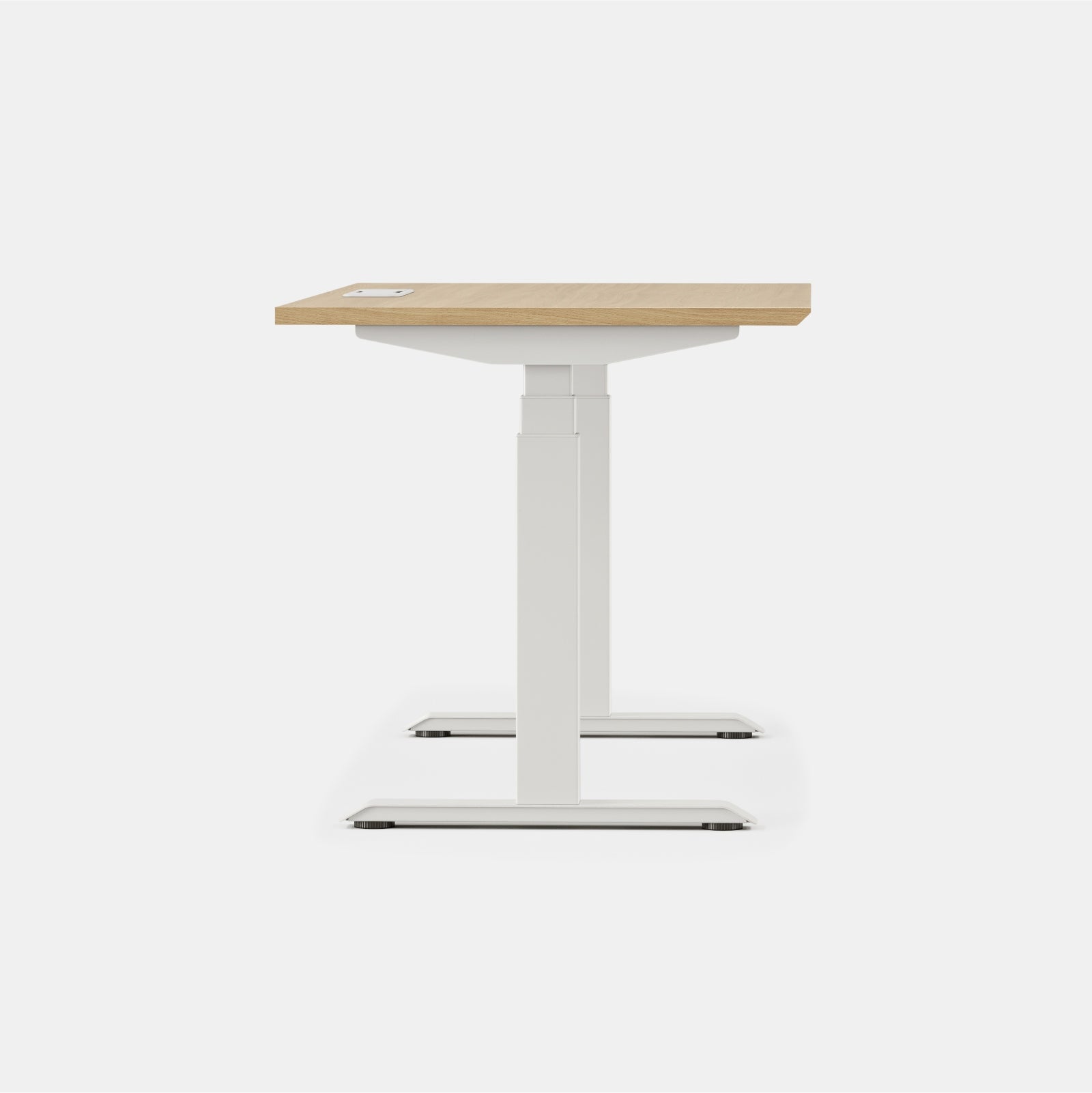 Color:Woodgrain/White; Desk Size:60 inches x 30 inches; Condition:Like New;
