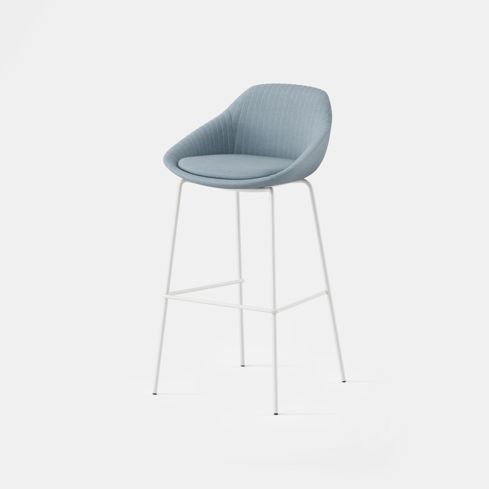 Seat Color:Smoke Blue; Height:Bar Height; Condition:Like New;