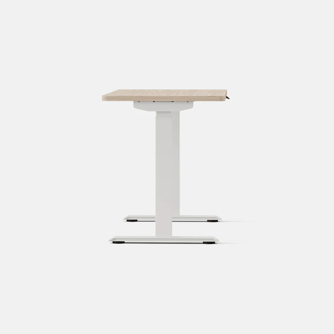 Top Color:Maple; Leg Color:White; Desk Size:48 inches x 24 inches;