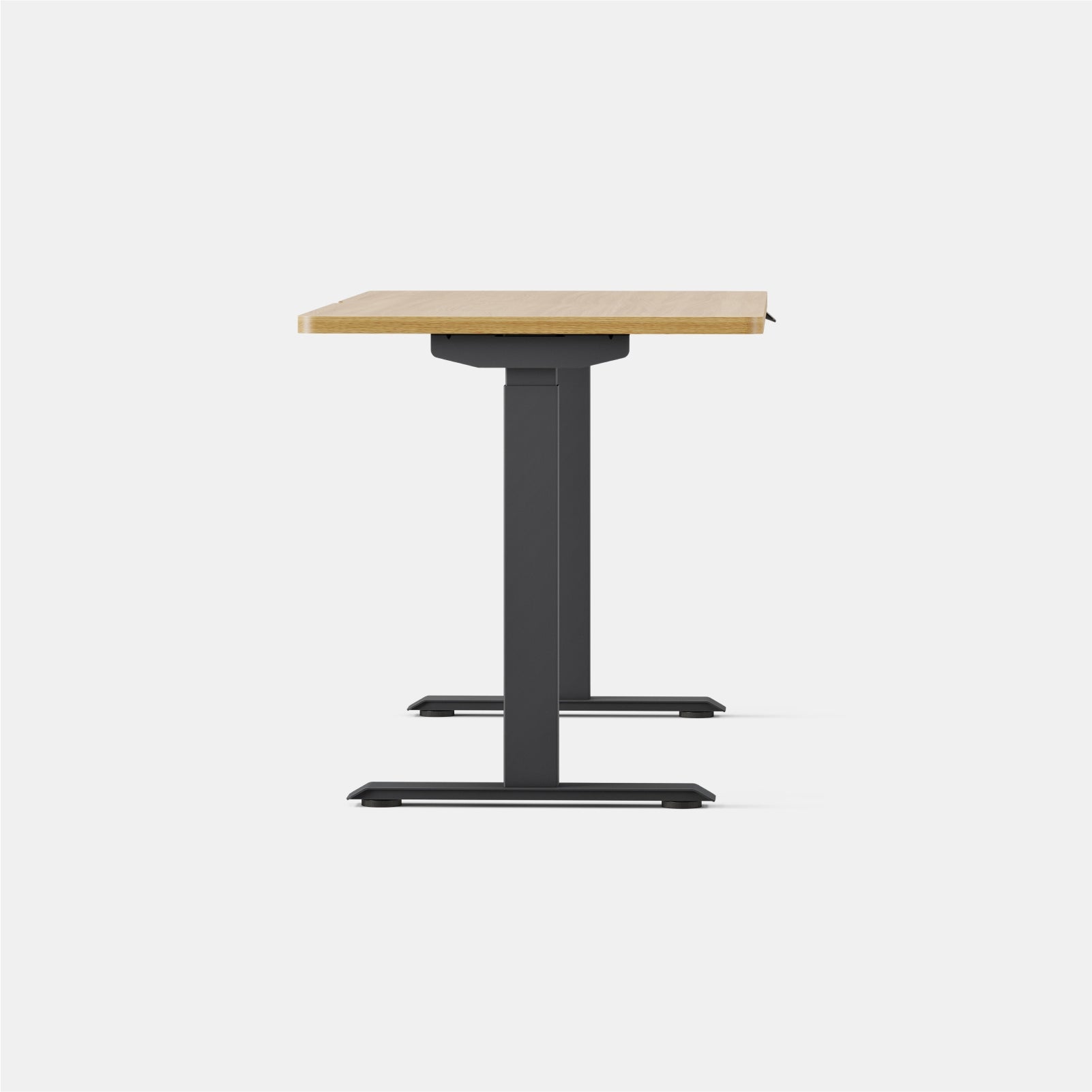 Color:Woodgrain/Charcoal; Desk Size:58 inches x 27 inches; Condition:Like New;