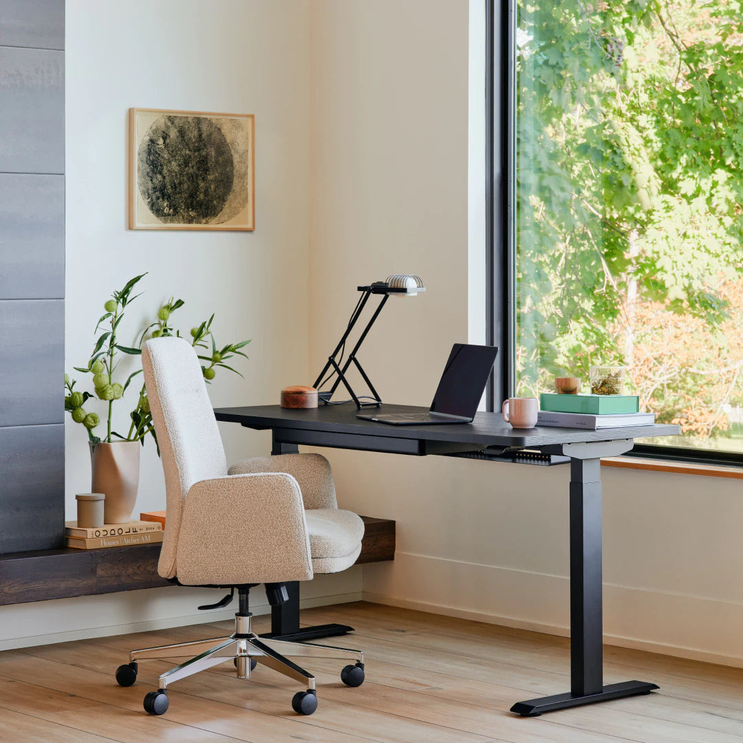 Color:Ivory Boucle; Back:High Back;