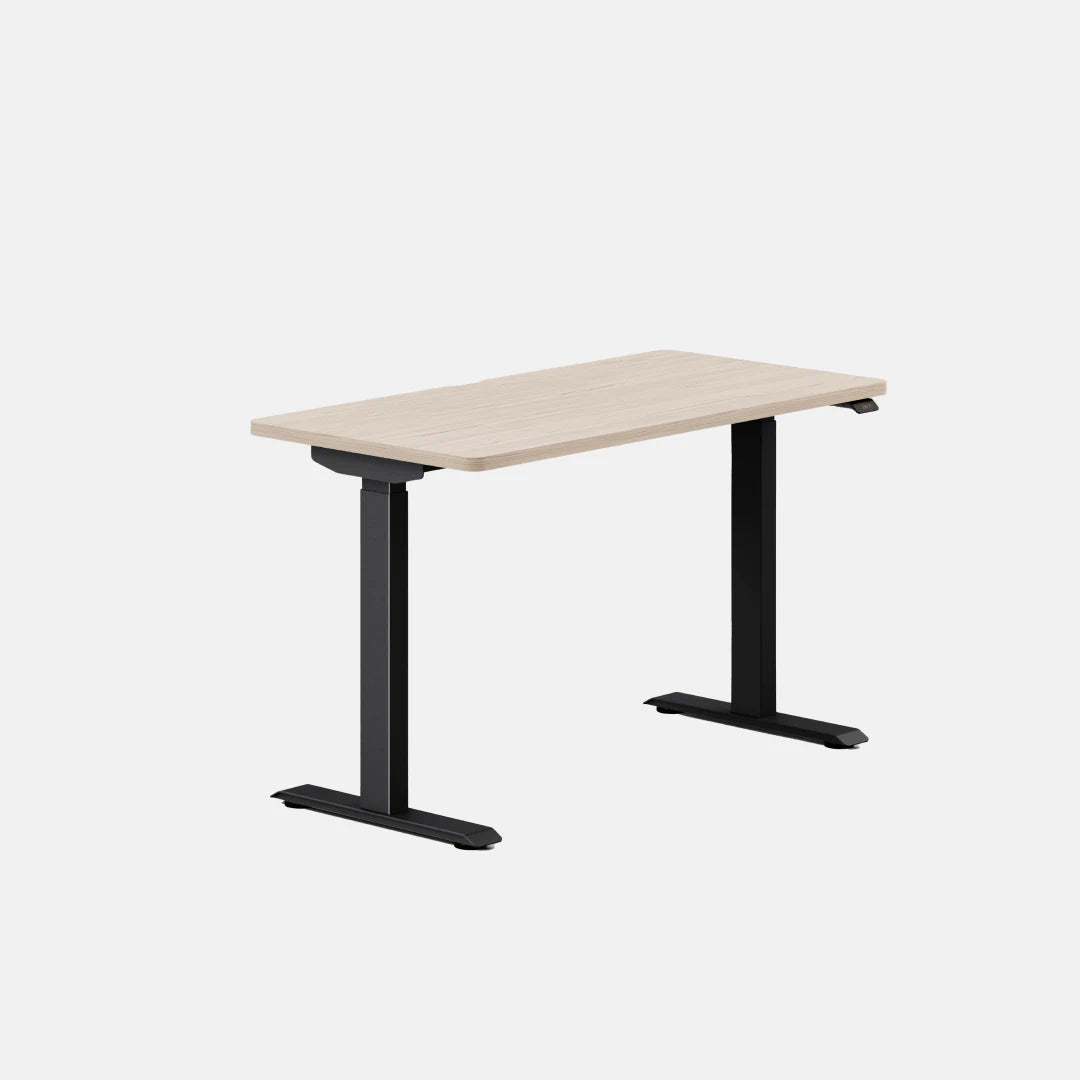 Top Color:Maple; Leg Color:Black; Desk Size:48 inches x 24 inches;
