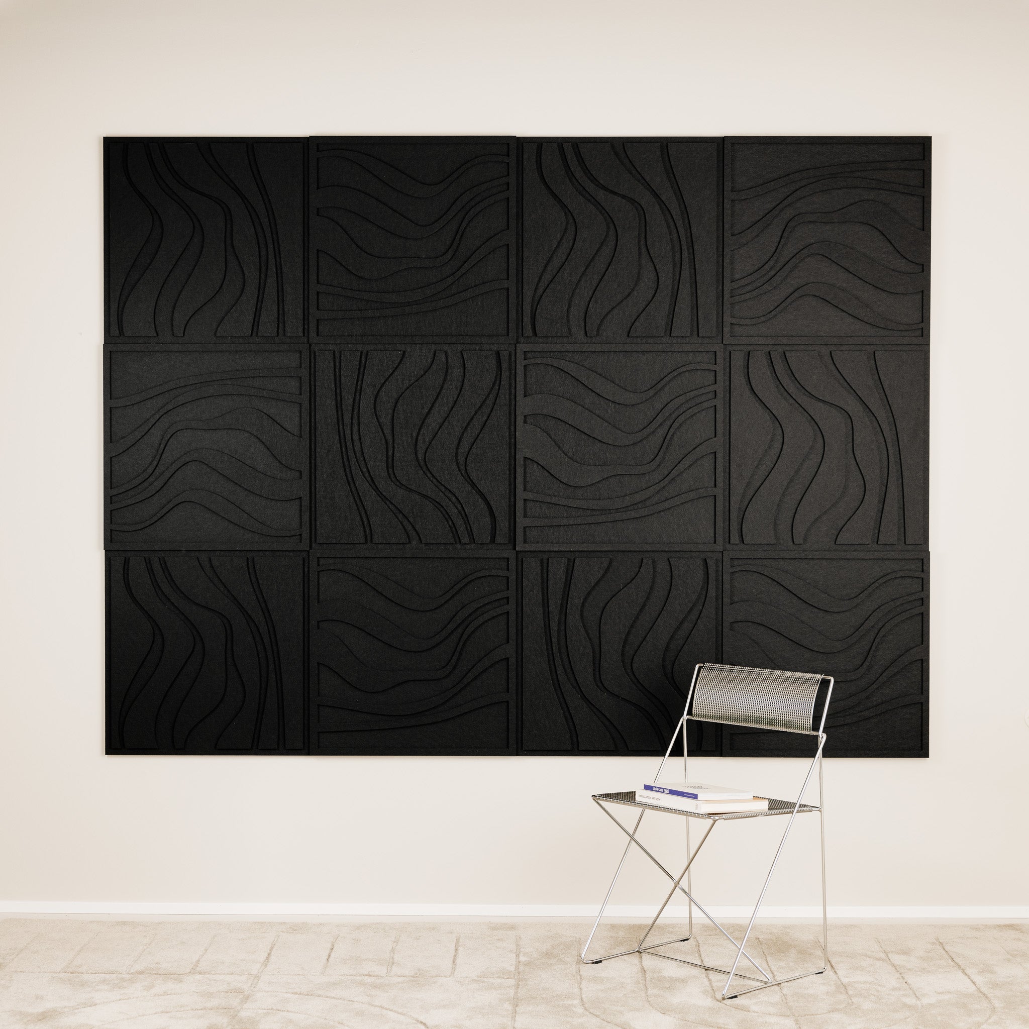 Color:Night Black; Size:Set of 12;