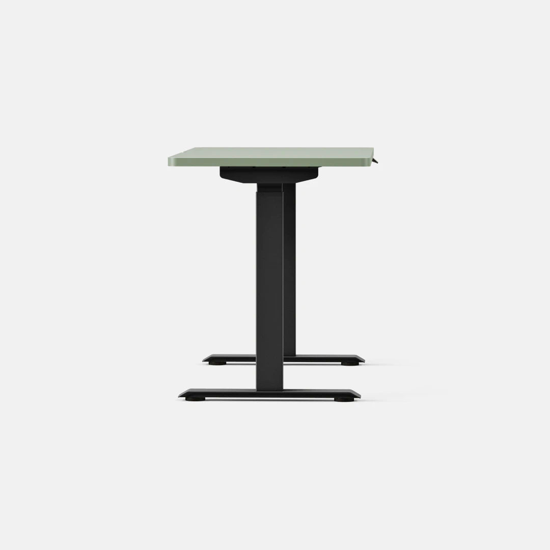 Top Color:Sage; Leg Color:Black; Desk Size:48 inches x 24 inches;