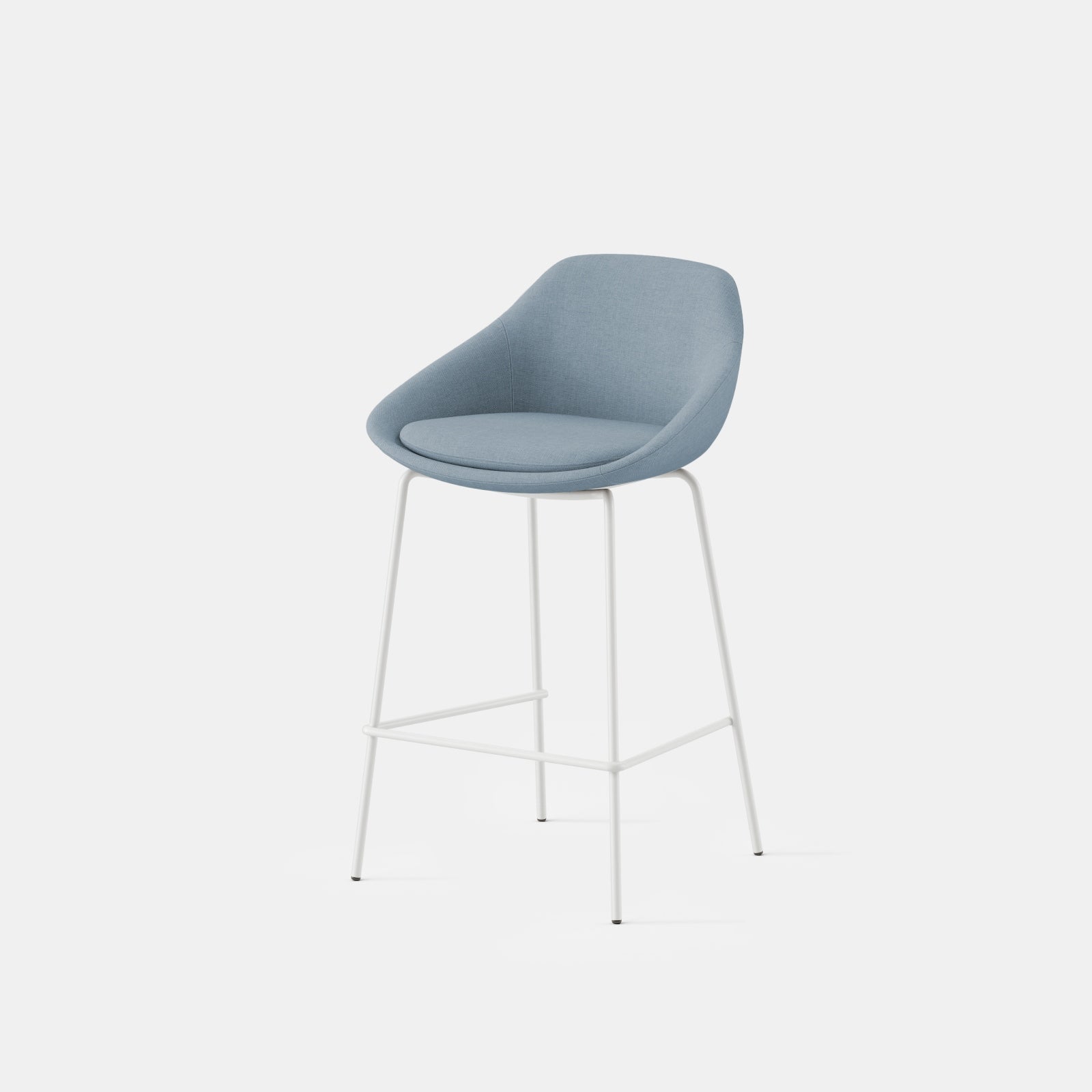 Seat Color:Smoke Blue; Height:Counter Height;