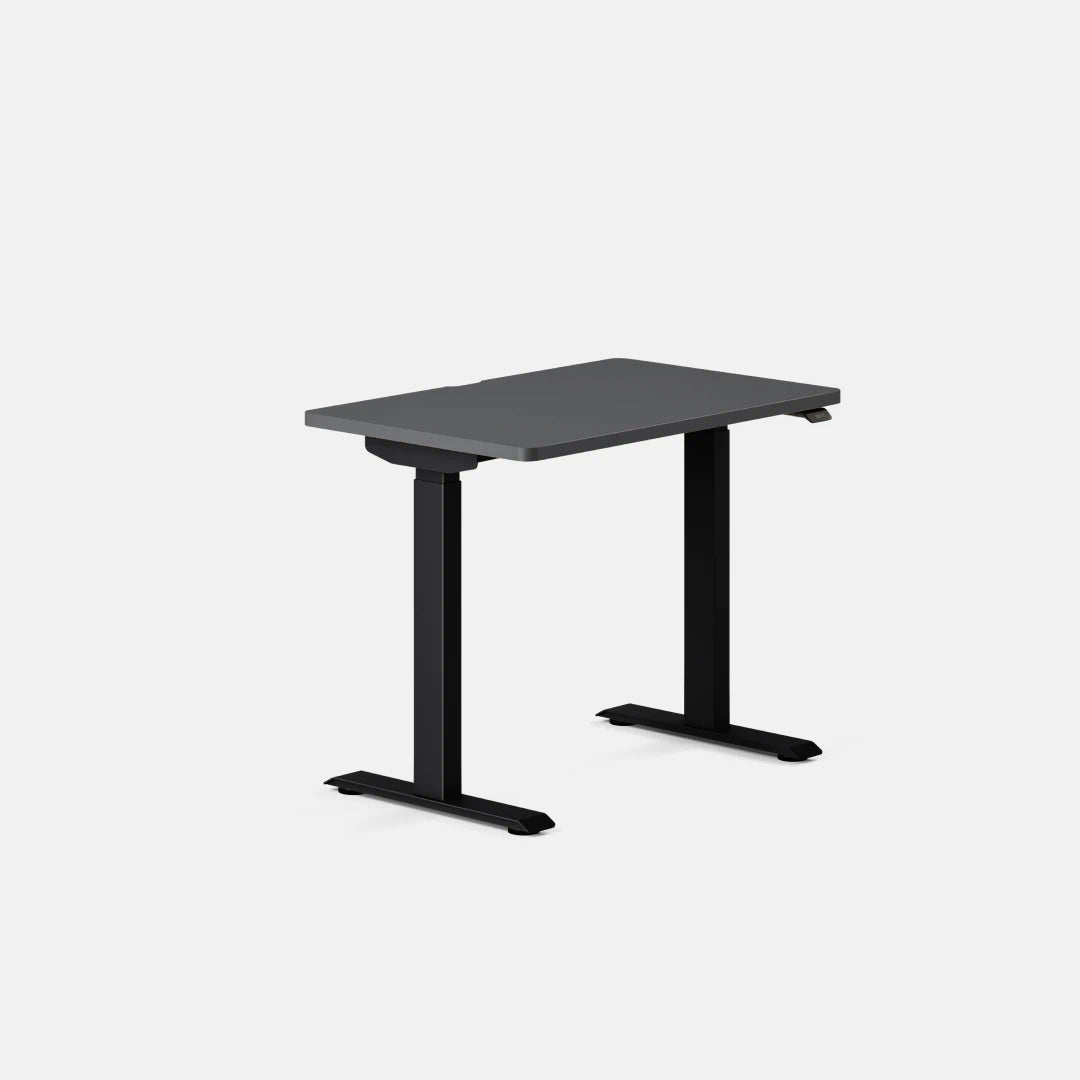 Top Color:Charcoal; Leg Color:Black; Desk Size:36 inches x 24 inches;