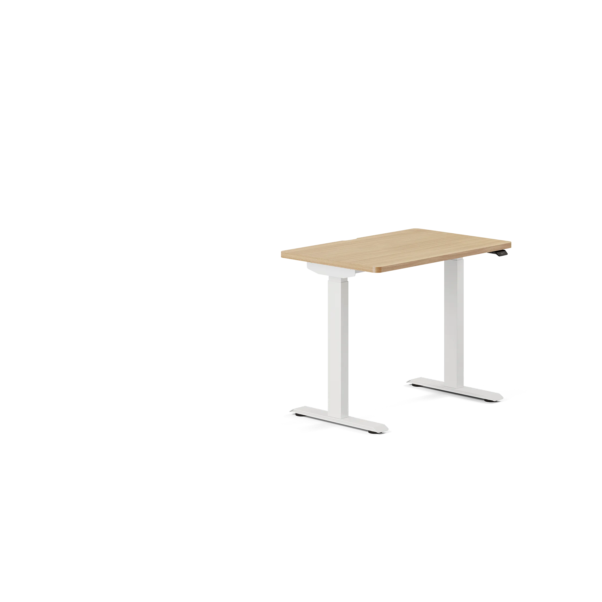 Top Color:Woodgrain; Leg Color:White; Desk Size:36 inches x 24 inches;