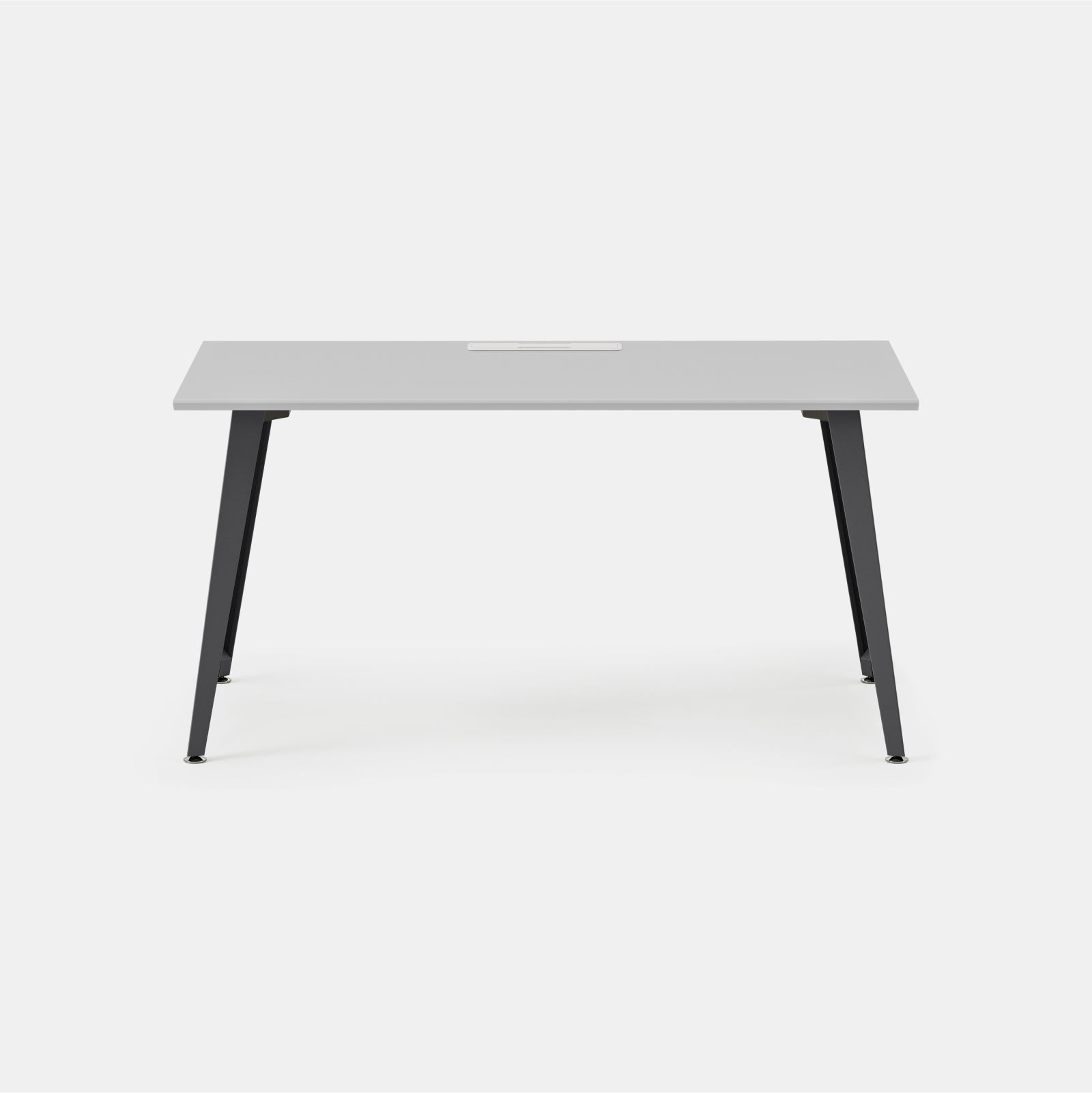 Color:Fog/Charcoal; Desk Size:60 inches x 30 inches; Condition:Like New;