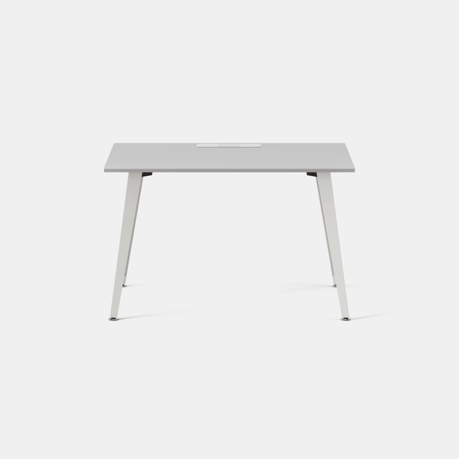 Color:Fog/Powder White; Desk Size:48 inches x 24 inches; Condition:Like New;