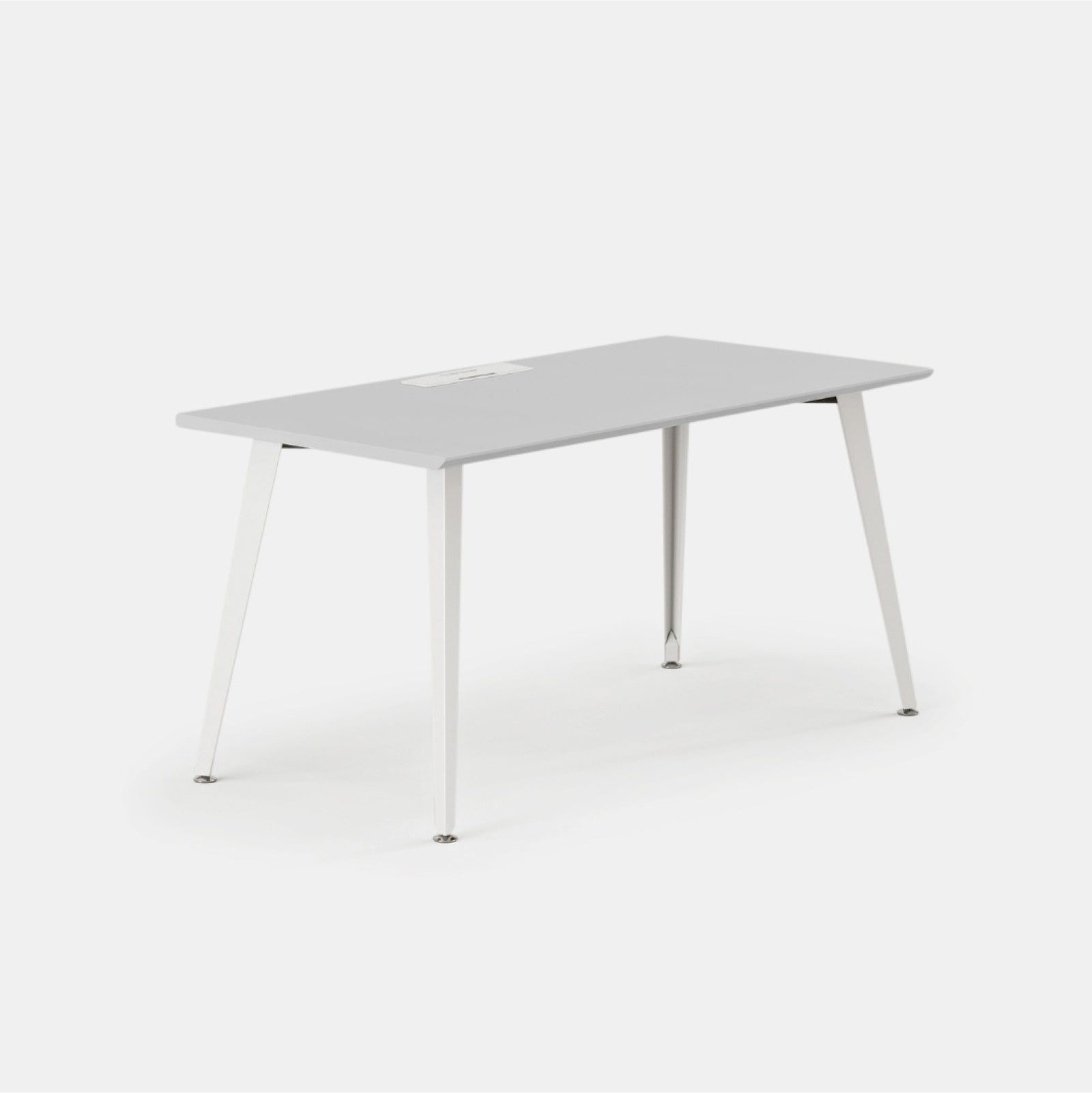 Color:Fog/Powder White; Desk Size:60 inches x 30 inches; Condition:Like New;