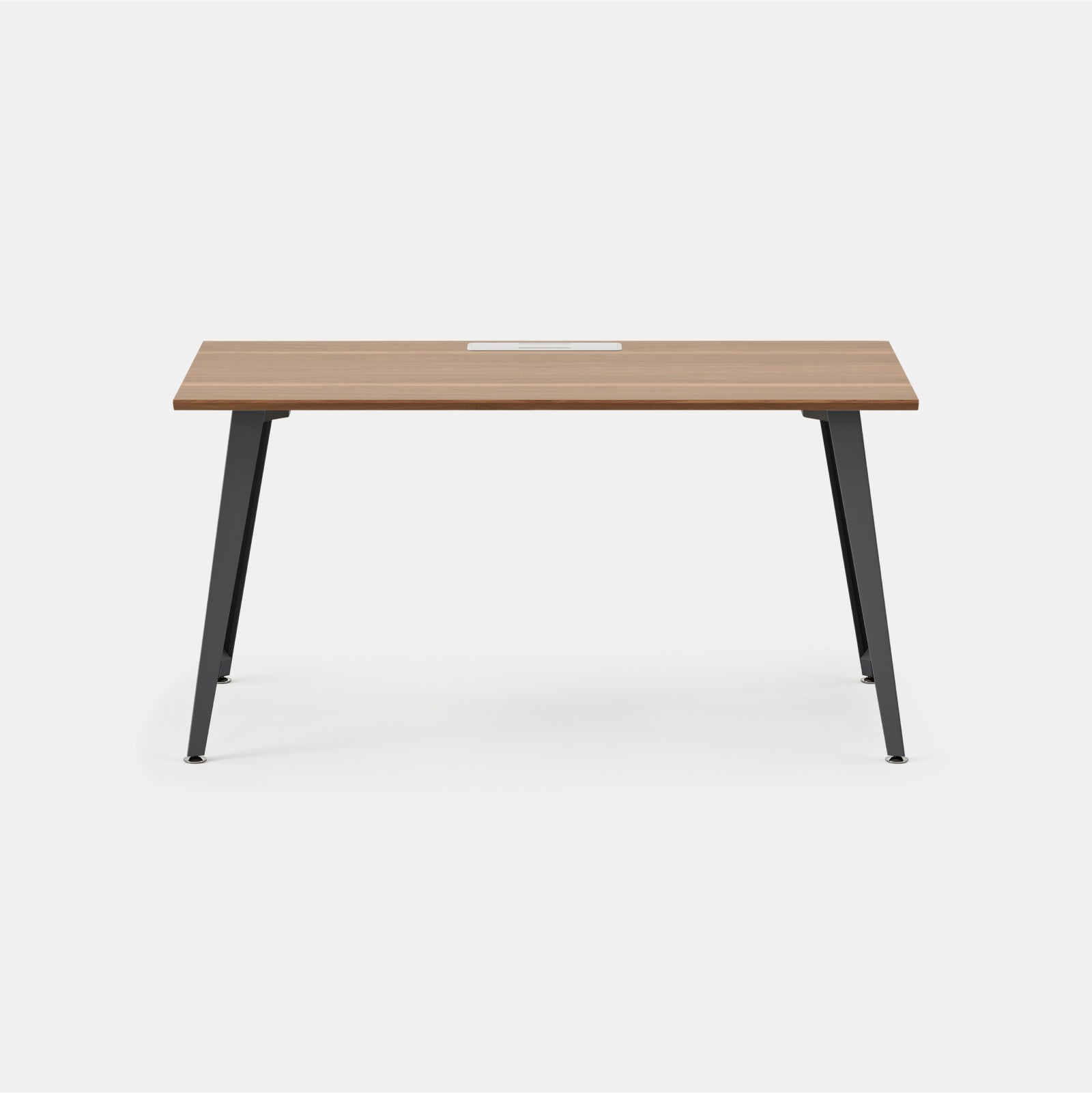 Color:Walnut/Charcoal; Desk Size:60 inches x 30 inches; Condition:Like New;