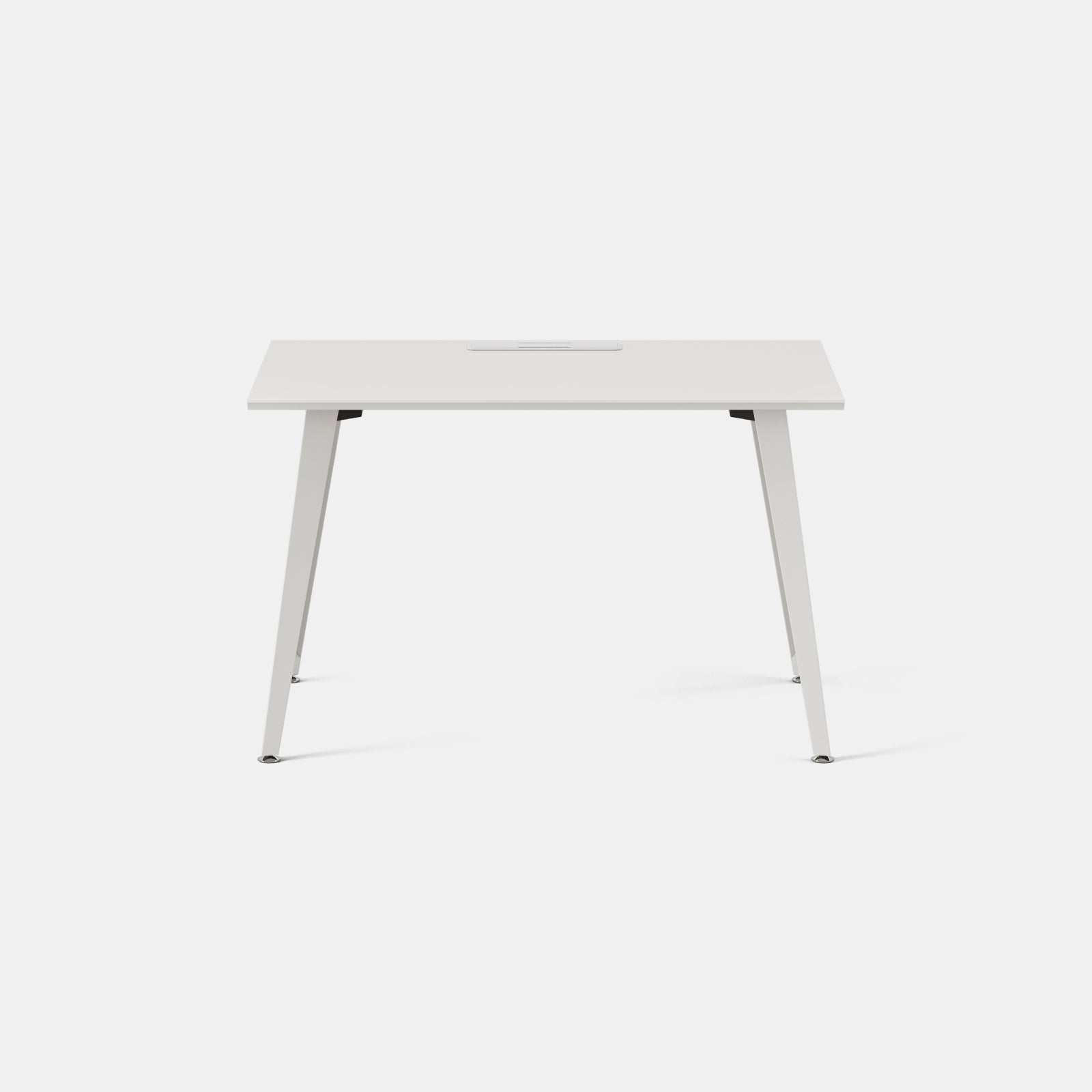 Color:White/Powder White; Desk Size:48 inches x 24 inches; Condition:Like New;