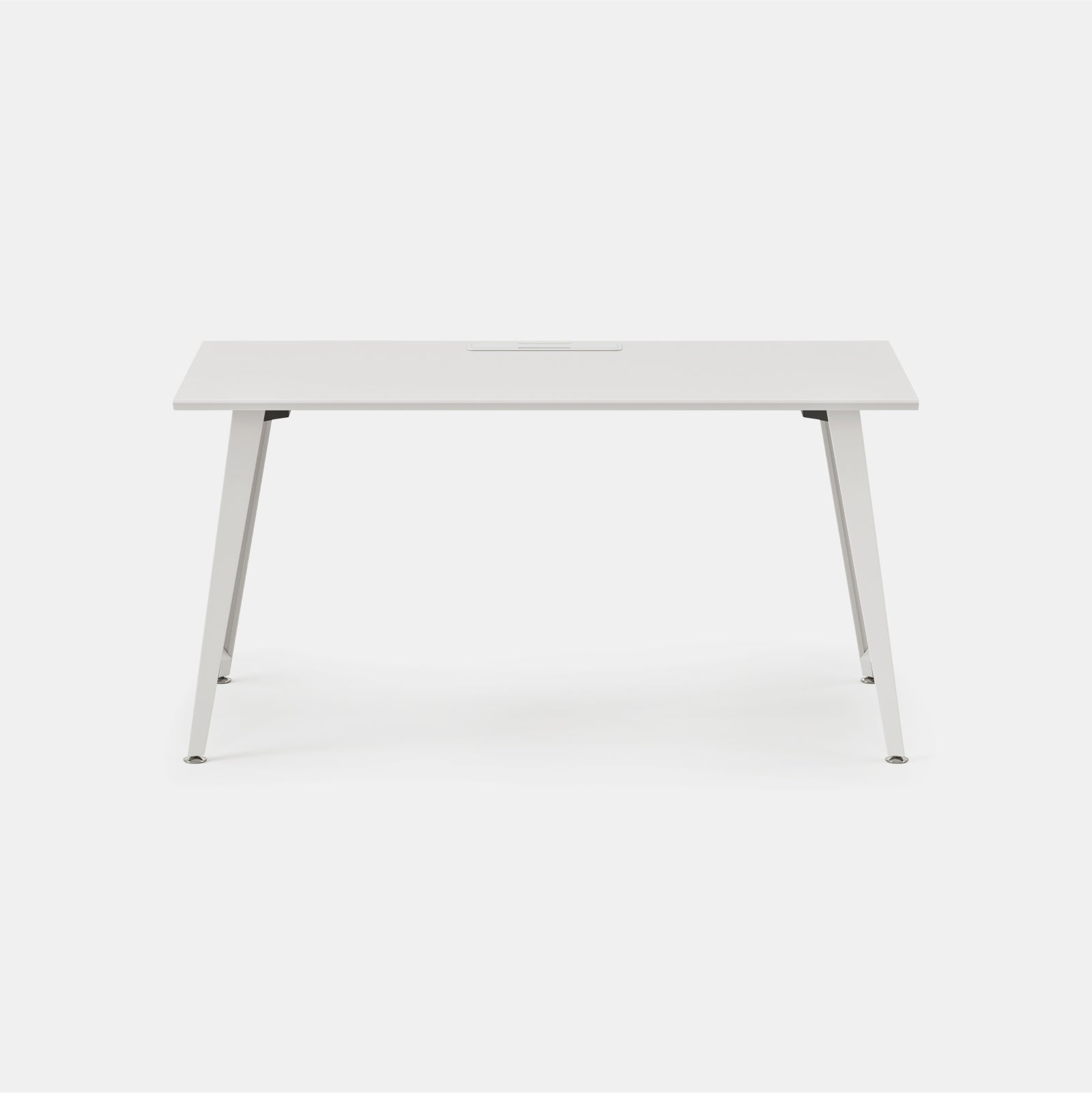 Color:White/Powder White; Desk Size:60 inches x 30 inches; Condition:Like New;