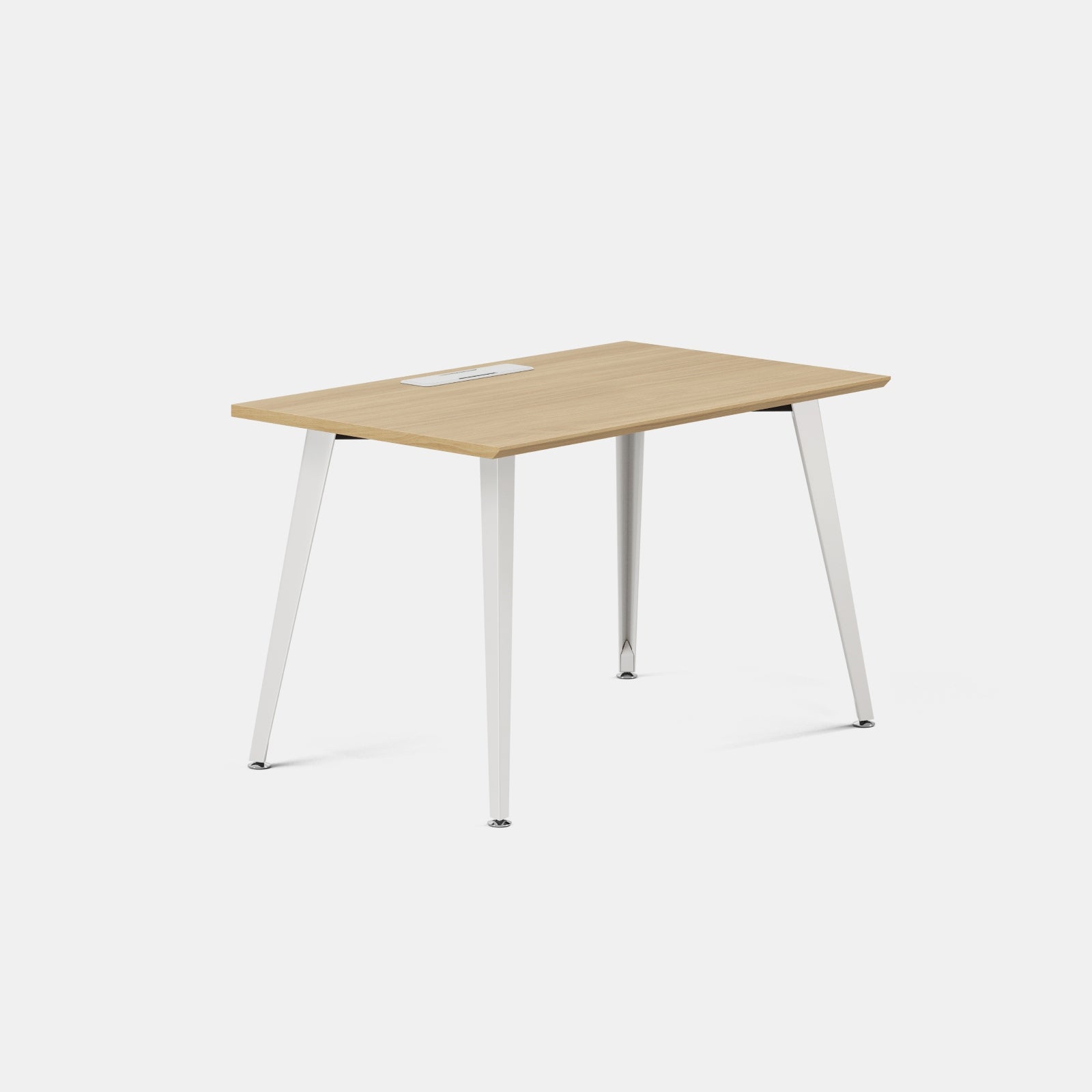 Color:Woodgrain/Powder White; Desk Size:48 inches x 24 inches; Condition:Like New;