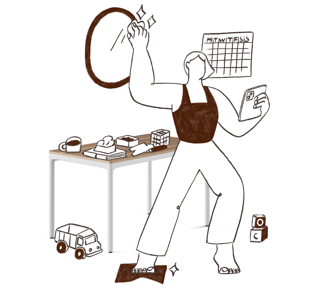 For The Schedule Master Mom