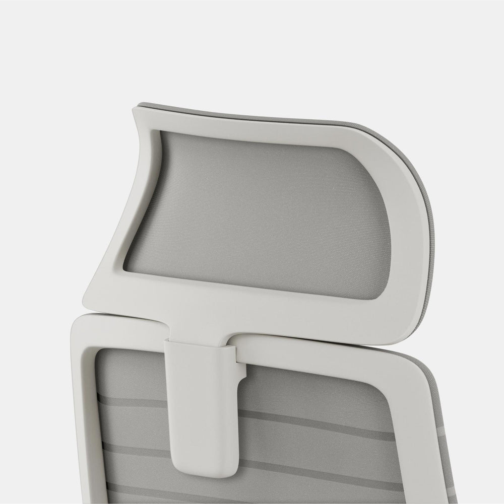 Fabric Color:Gray; Frame Color:White; Size:Standard
