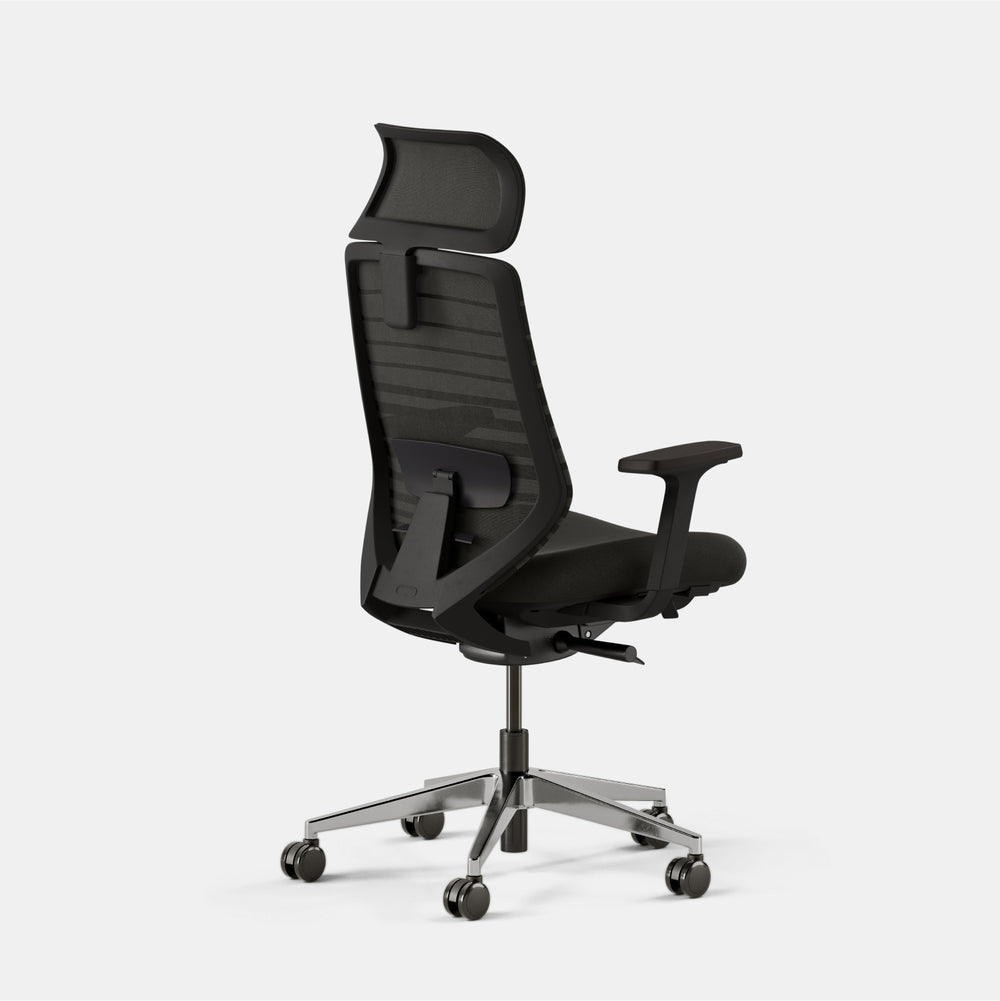 Standard High Back Office Chair, with Neck Support