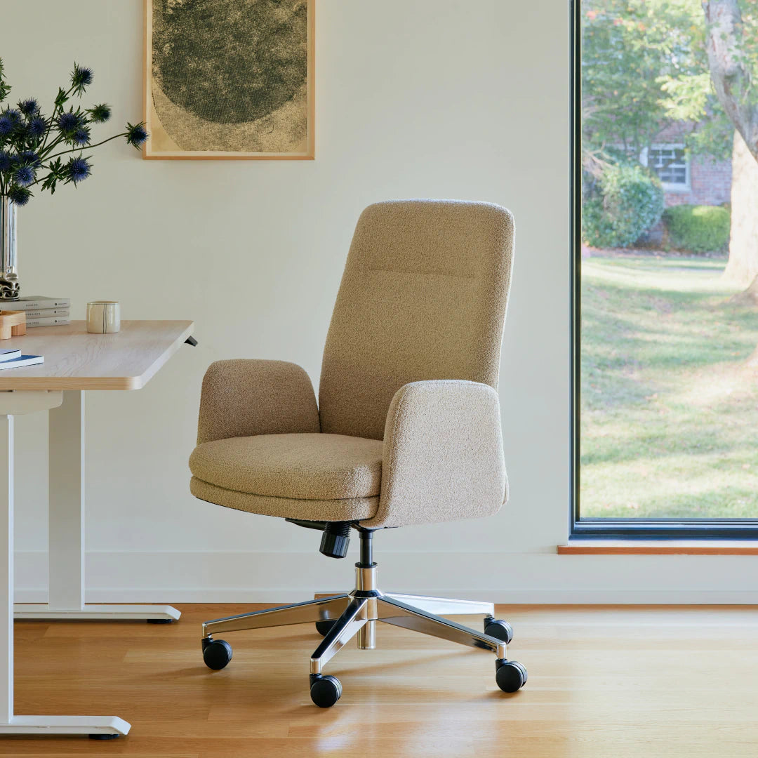 Color:Oatmeal Boucle;