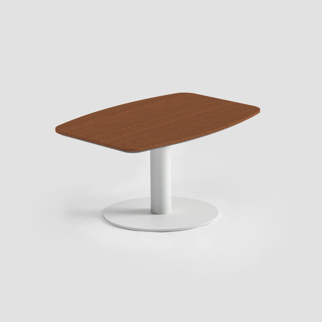 Color: Walnut/White;