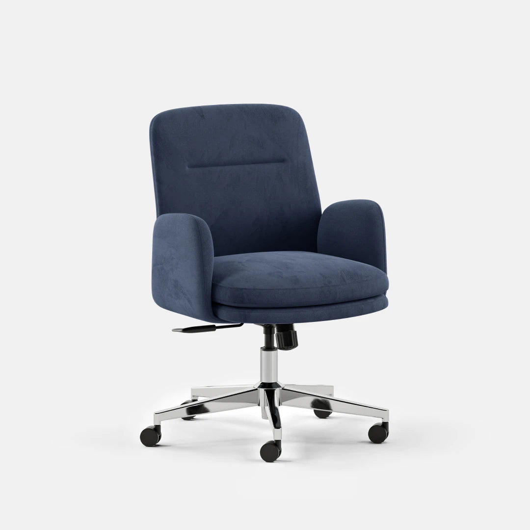 Color:Indigo Velvet; Back:Mid Back;