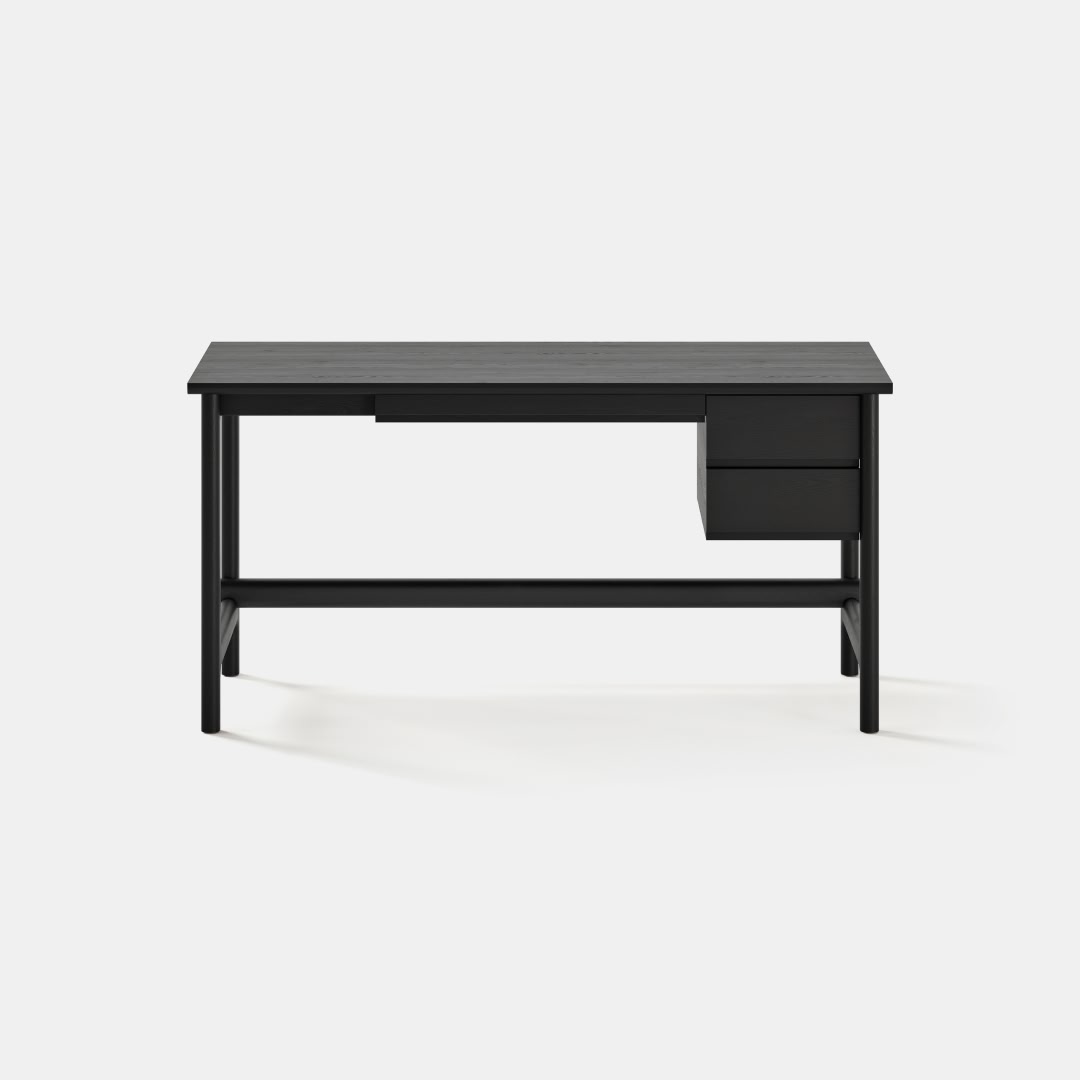 Top Color:Black Ash; Cabinet Drawers: One;