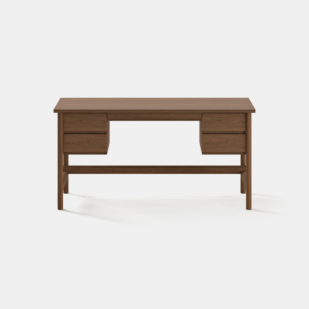 Top Color:Smoked Ash; Cabinet Drawers: Two;