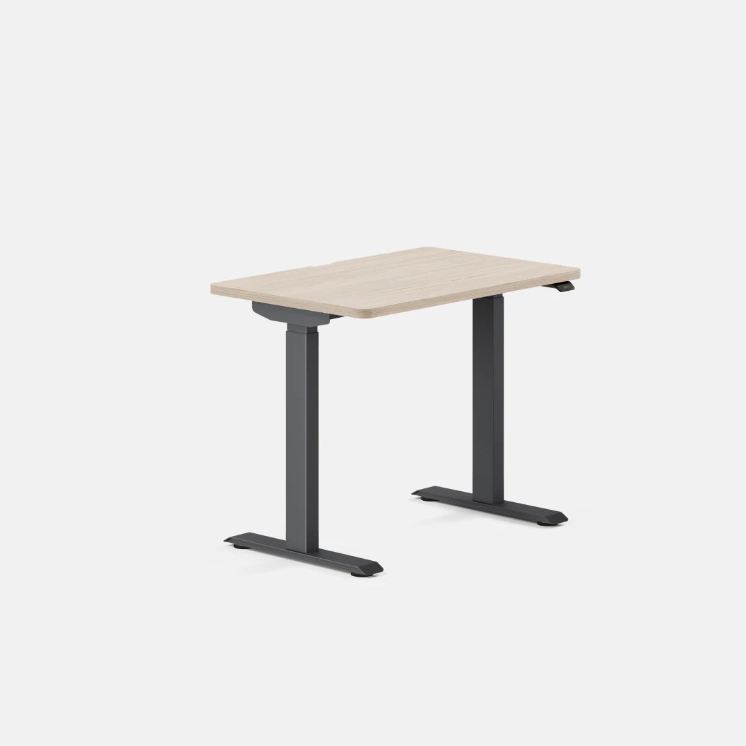 Top Color:Maple; Leg Color:Charcoal; Desk Size:36 inches x 24 inches;