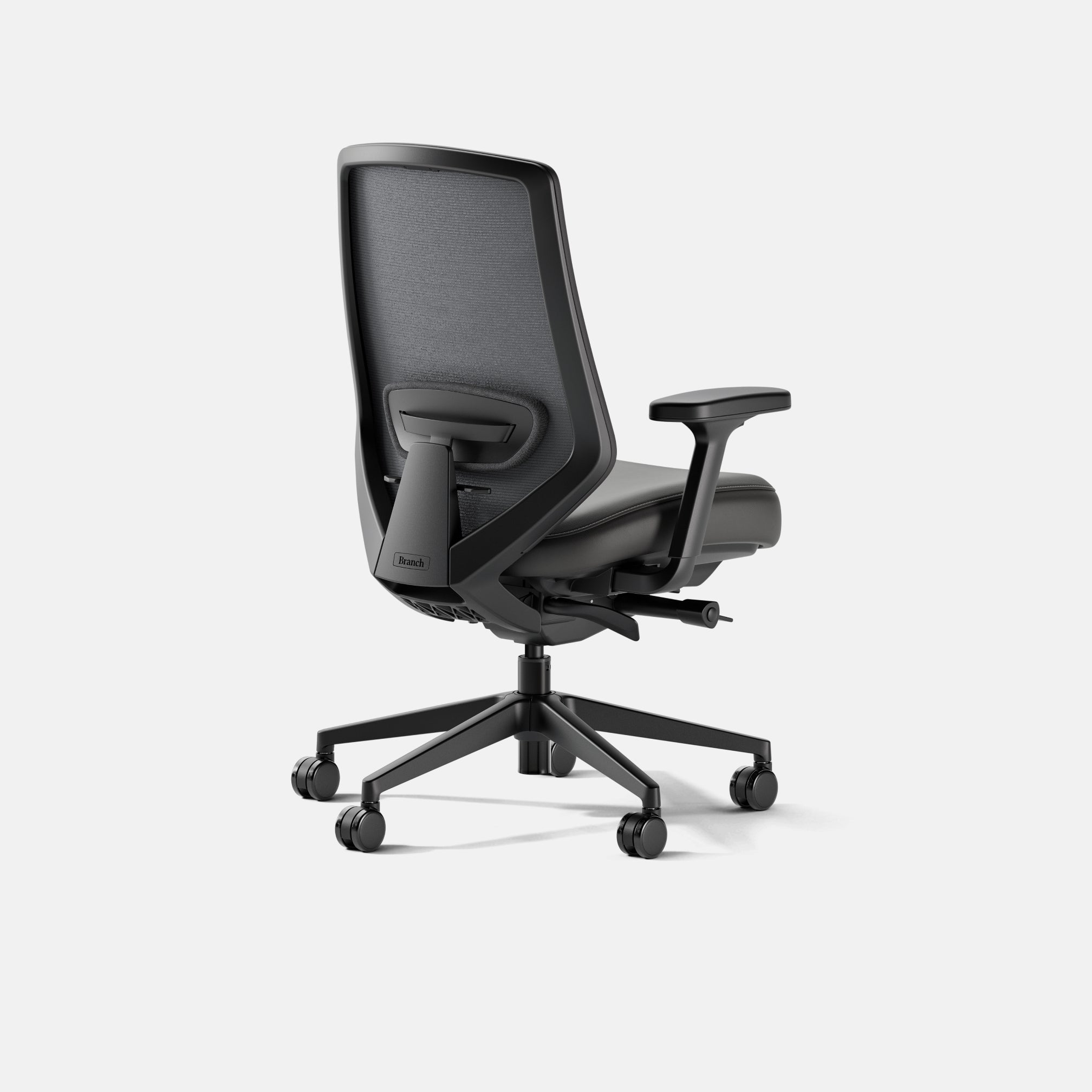 Color & Material: Black Vegan Leather