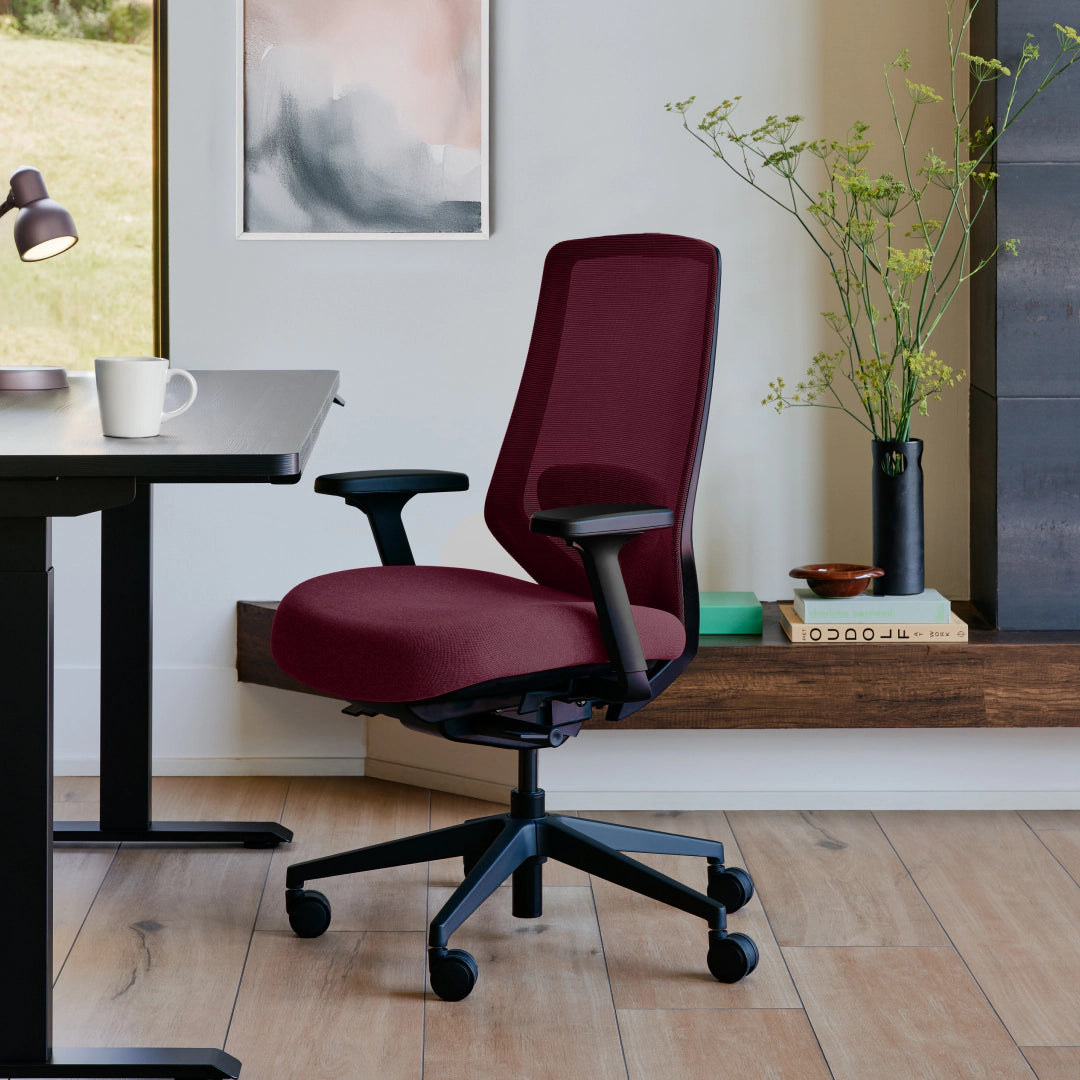 Color & Material: Merlot;