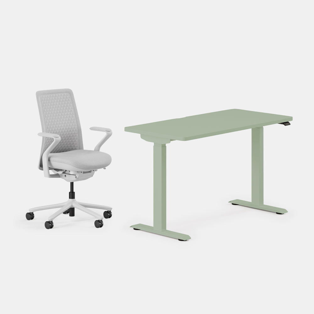 Desk Color: Sage/Sage; Chair Color: Mist