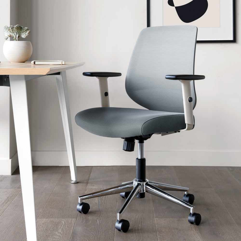 Daily Office Chair - Sky Blue/White