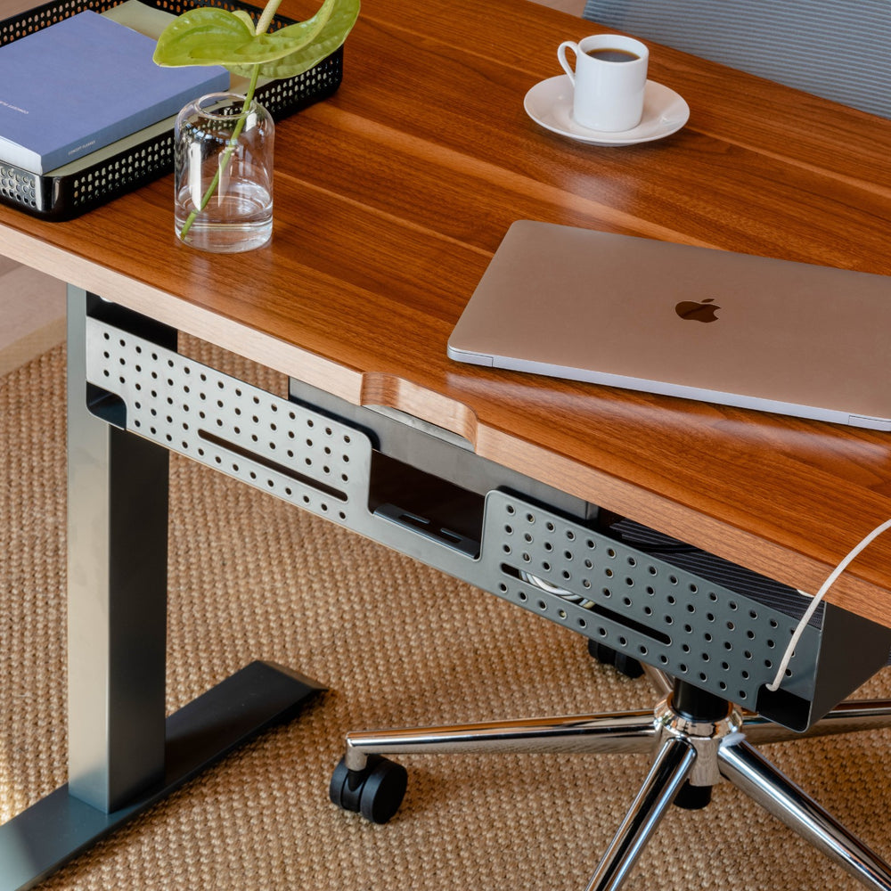 Magnetic Cable Tray for Standing Desk